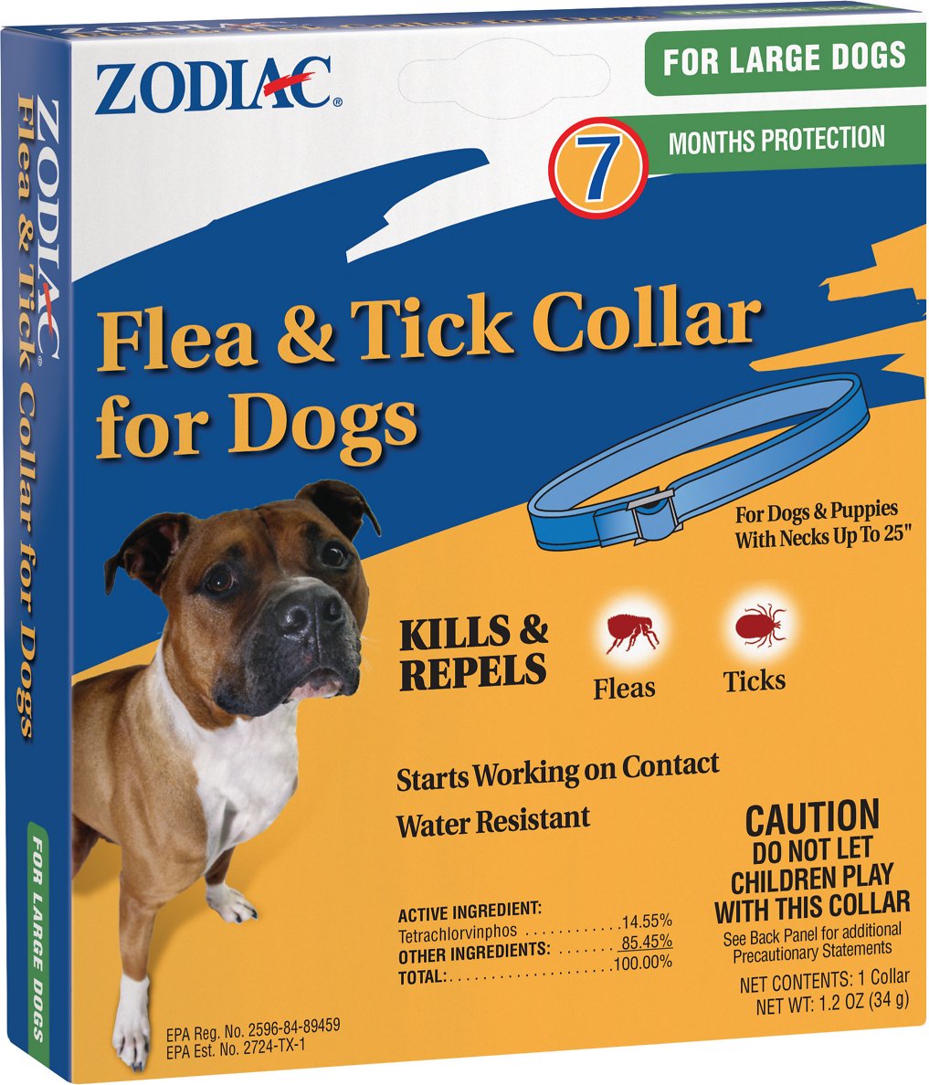 Zodiac Flea Tick Collar for Large Dogs